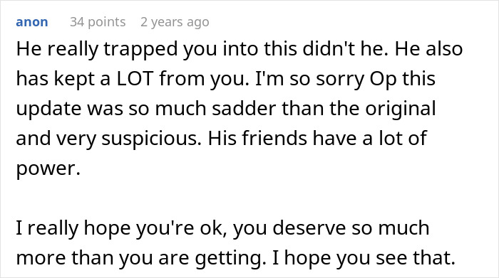 Newlywed Learns Husband Doesn’t Find Her Attractive After Eavesdropping On His Conversation Newlywed Learns Husband Doesn’t Find Her Attractive After Eavesdropping On His Conversation