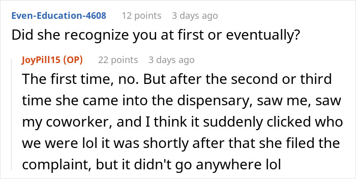Karen Customer Is Never Seen Again In This Dispensary When The Employees Find Out Where She Works Karen Customer Is Never Seen Again In This Dispensary When The Employees Find Out Where She Works