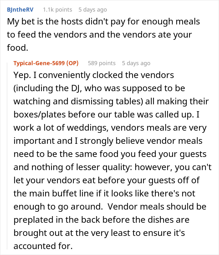 Wedding Buffet Turns Into The Hunger Games As Guests Are Forced To Fight Over Scraps