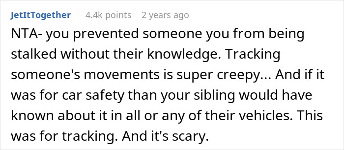 &ldquo;AITA For Telling My Sister About A Tracker In Her Car?&rdquo;