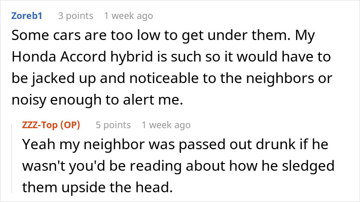 “Idiots Missed The Neighbor’s Cameras”: Youngsters Steal Car Parts, Face Car Owner’s Pro Revenge “Idiots Missed The Neighbor’s Cameras”: Youngsters Steal Car Parts, Face Car Owner’s Pro Revenge