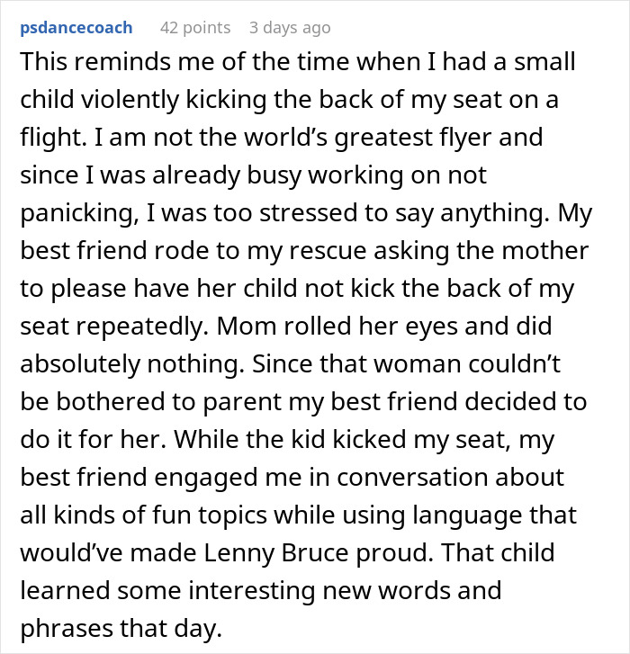 Passenger Endures Nightmare Flight, Gives Entitled Family A Taste Of Their Own Medicine Passenger Endures Nightmare Flight, Gives Entitled Family A Taste Of Their Own Medicine