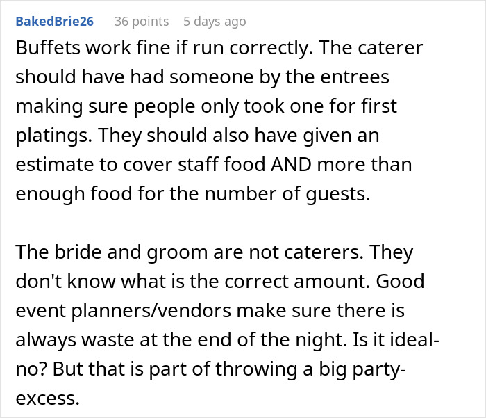 Wedding Buffet Turns Into The Hunger Games As Guests Are Forced To Fight Over Scraps
