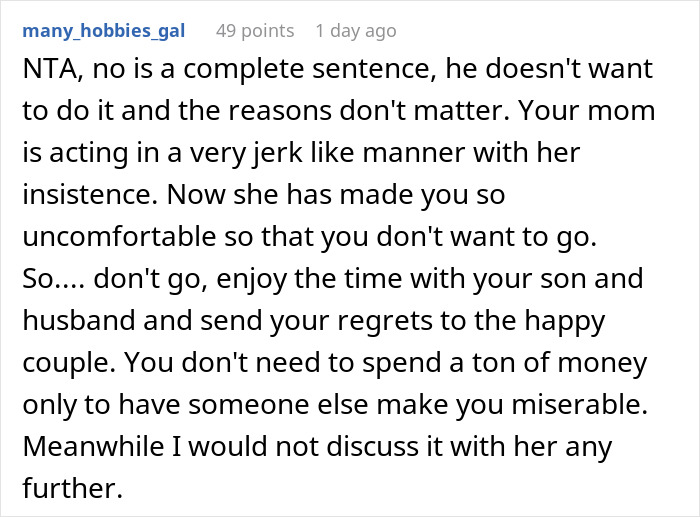 Grandma Hits The Roof After Daughter Blocks Her Plan To Dump Babysitting Duties On Son-In-Law Grandma Hits The Roof After Daughter Blocks Her Plan To Dump Babysitting Duties On Son-In-Law