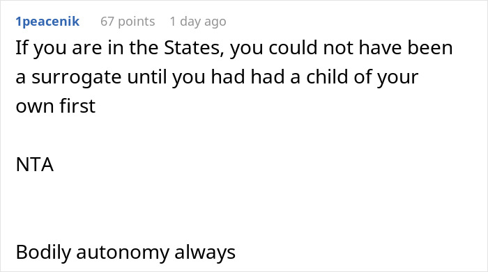 Woman Wants To Avoid Surrogacy, Tells Sister She’s Infertile, Sister Explodes When Truth Comes Out Woman Wants To Avoid Surrogacy, Tells Sister She’s Infertile, Sister Explodes When Truth Comes Out