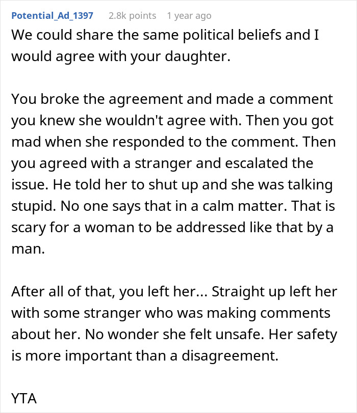 Dad Can&rsquo;t Believe His Daughter Is Cutting Him Out Due To Political Views, Rants About It Online