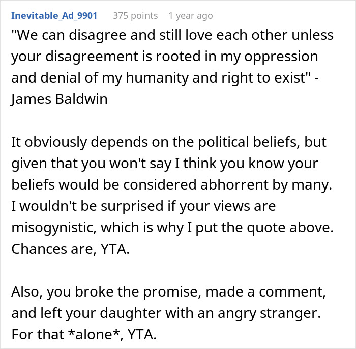 Dad Can&rsquo;t Believe His Daughter Is Cutting Him Out Due To Political Views, Rants About It Online