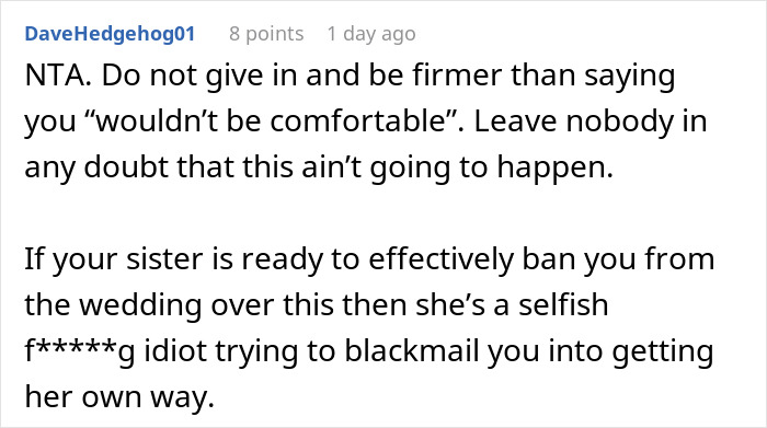 Woman Wants To Ruin Sister&rsquo;s Dress For Her Wedding, Gets Upset When She&rsquo;s Told &lsquo;No&rsquo;