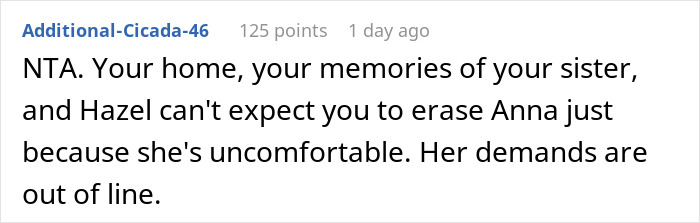 “AITA For Calling My BIL’s Wife Insanely Entitled After An Argument Over Photos Of My Sister?” “AITA For Calling My BIL’s Wife Insanely Entitled After An Argument Over Photos Of My Sister?”