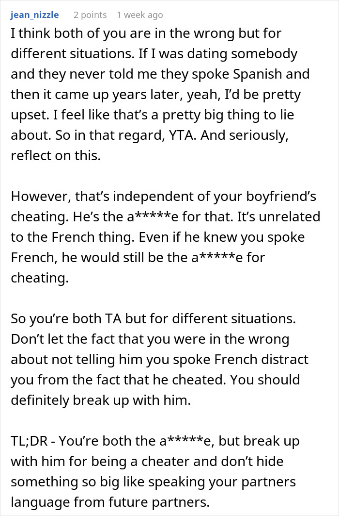 &ldquo;He Got Mad&rdquo;: Woman Learns BF&rsquo;s Secret After Years Of Pretending Not To Understand His Language