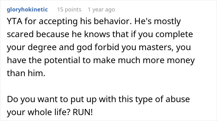 Woman Vents About Fiancé’s Rant About Her Education, Gets A Reality Check About This Relationship Woman Vents About Fiancé’s Rant About Her Education, Gets A Reality Check About This Relationship