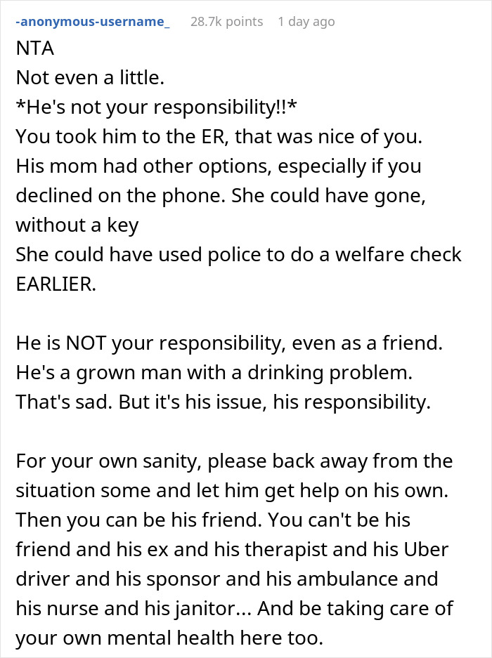 Woman Refuses To Check Up On Alcoholic Ex, As She&rsquo;s Tired Of Him, He Nearly Dies In The Process