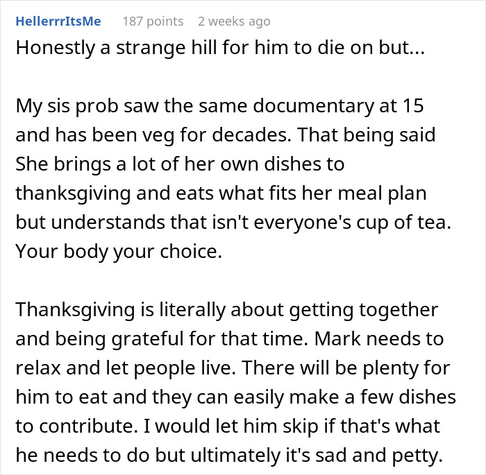 Militantly Vegan Man Tries To Ruin Possibly The Last Thanksgiving With The Whole Family