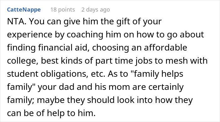 Dad Never Helped His Daughter, Does The Same For His Son But Expects Her To Do His Job