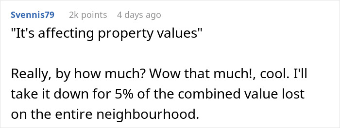 HOA Tries To Boss Around Man Who Doesn’t Belong To It, Regrets It When He Ruins Their View HOA Tries To Boss Around Man Who Doesn’t Belong To It, Regrets It When He Ruins Their View