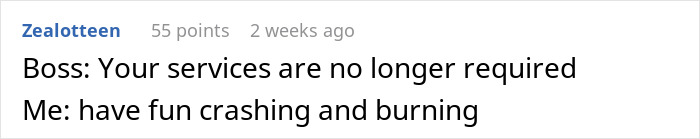 &ldquo;Only Take Things That Are Yours&rdquo;: Fired Worker Does As Told, Cripples Company Into Bankruptcy
