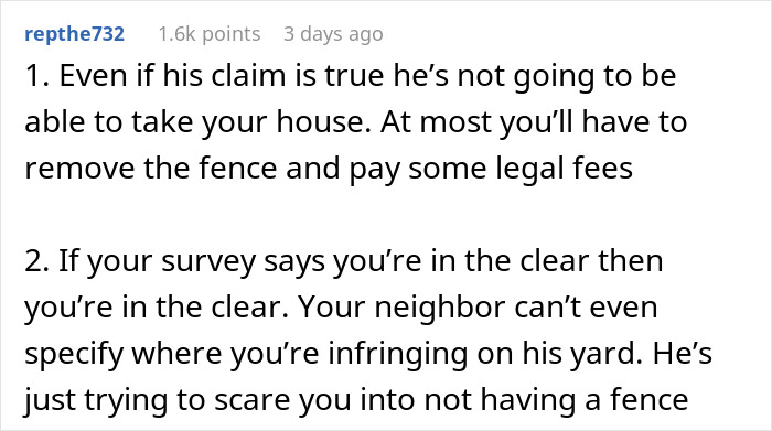 Person Replaces Old Fence After Property Survey, Faces Unexpected Lawsuit From Their Neighbor Person Replaces Old Fence After Property Survey, Faces Unexpected Lawsuit From Their Neighbor