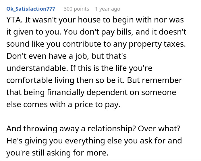 Woman Doesn&rsquo;t Understand Why Fianc&eacute; Won&rsquo;t Put Her On House Deed, Gets A Reality Check Online