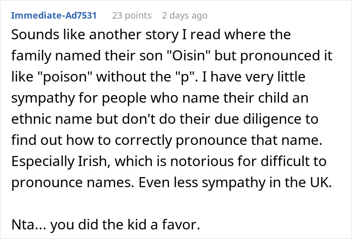 Mom Is Corrected On How To Pronounce Her Daughter's Name, Tells Person They Ruined Her Life Mom Is Corrected On How To Pronounce Her Daughter's Name, Tells Person They Ruined Her Life