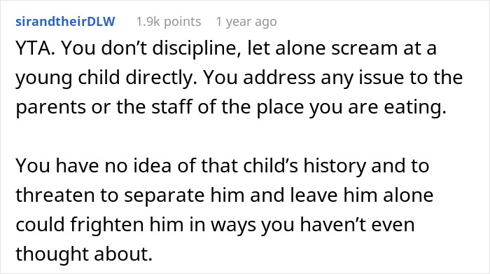 Kid Keeps Running And Screaming In A Restaurant, 21YO Tells Him To Stop, Mom Is Livid Kid Keeps Running And Screaming In A Restaurant, 21YO Tells Him To Stop, Mom Is Livid