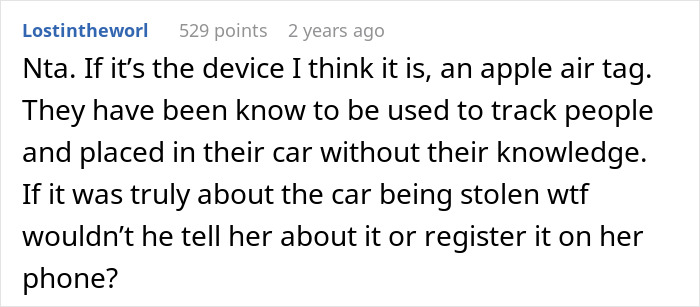 &ldquo;AITA For Telling My Sister About A Tracker In Her Car?&rdquo;