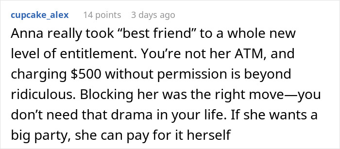 Mom Ruins Friendship With BFF After Expecting Her To Pay Hundreds For Catering At Son’s B-Day Mom Ruins Friendship With BFF After Expecting Her To Pay Hundreds For Catering At Son’s B-Day