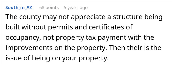 "[They] Have No Permits For It": Neighbors Built Illegal House On This Person's Newly Bought Land
