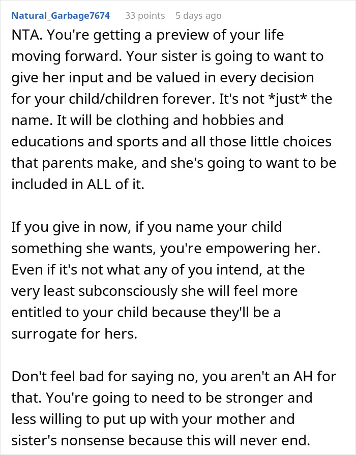 Woman Wants To Name Brother&rsquo;s Baby, Cries After Getting A Reality Check