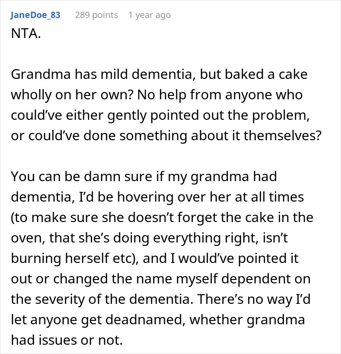 Dad Asks If He&rsquo;s The [Jerk] For Leaving His Kid&rsquo;s B-Day Party Because Cake Had Her Deadname On It