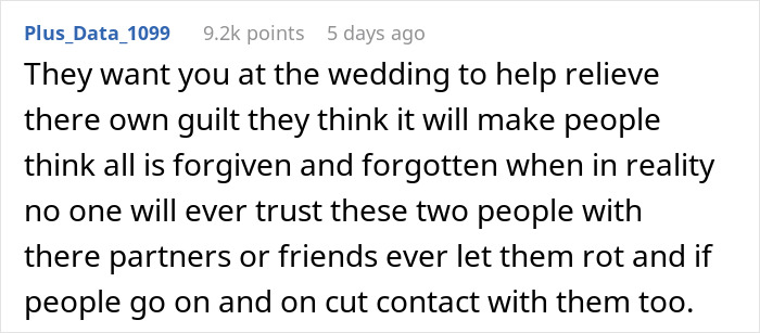Man Cheats On GF With Her Best Friend, They Harass Her When She Refuses To Attend Their Wedding