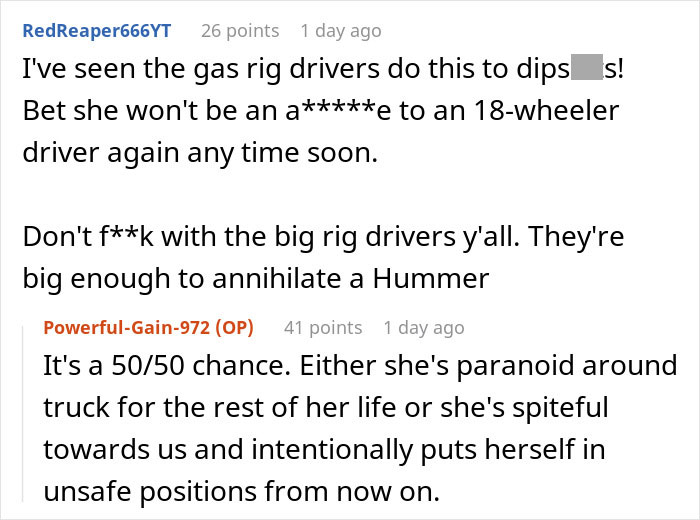 &ldquo;Had An Asthma Attack From Laughing&rdquo;: Truck Driver Watches Karen Get Instant Karma