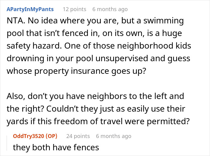 Couple Wants To Enjoy Their Yard And Pool, Neighbors Want A Piece Of It, Livid When A Fence Appears Couple Wants To Enjoy Their Yard And Pool, Neighbors Want A Piece Of It, Livid When A Fence Appears