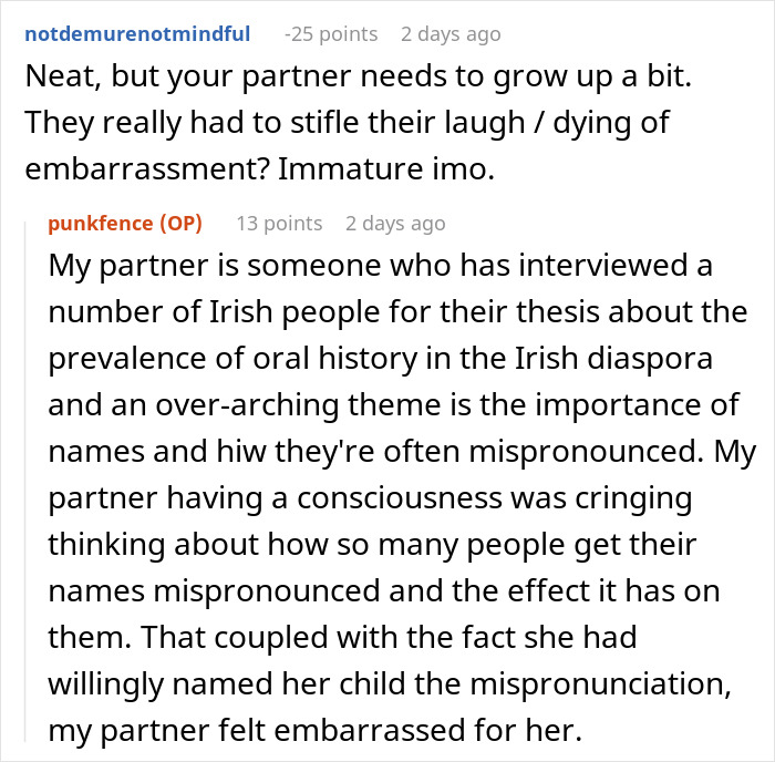 Mom Is Corrected On How To Pronounce Her Daughter's Name, Tells Person They Ruined Her Life Mom Is Corrected On How To Pronounce Her Daughter's Name, Tells Person They Ruined Her Life