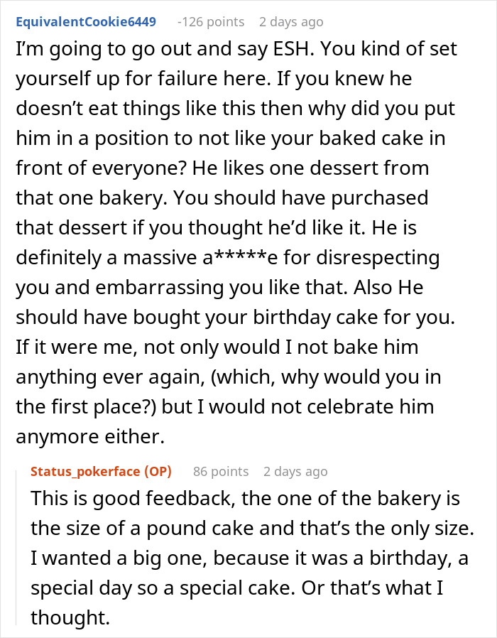Wife Promises She Will Never Bake Again After Husband's Tantrum On His And Her Birthday Wife Promises She Will Never Bake Again After Husband's Tantrum On His And Her Birthday