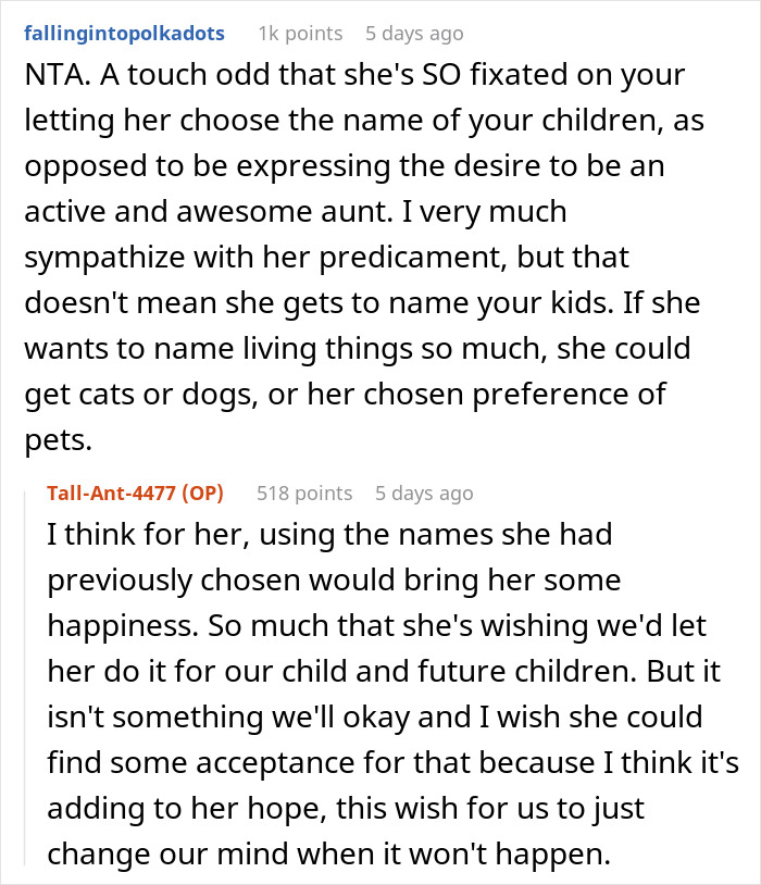 Woman Wants To Name Brother&rsquo;s Baby, Cries After Getting A Reality Check