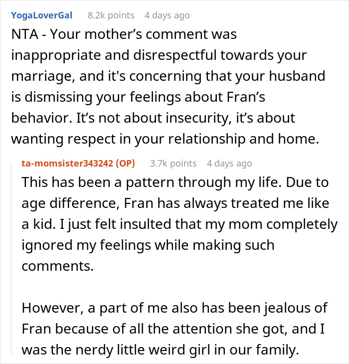 Woman Gets Upset Over Mom&rsquo;s &ldquo;Harmless Joke&rdquo; About Her Marriage, Husband Doesn&rsquo;t Take Her Side