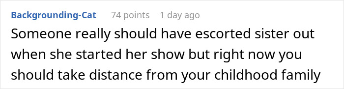 Woman Has A Disaster Of A Wedding Because Of Her Sister, Parents Don’t Get What’s The Issue Woman Has A Disaster Of A Wedding Because Of Her Sister, Parents Don’t Get What’s The Issue