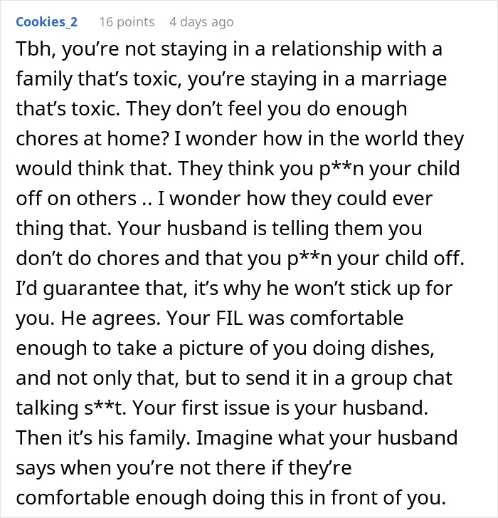 Woman Overhears In-Laws&rsquo; Conversation, Decides To End Her Marriage