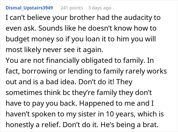 &ldquo;I Feel Like The Bad Guy&rdquo;: Man Refuses To Give Up On His Dream When Brother Asks For $30k