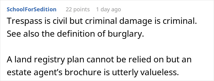 &ldquo;I&rsquo;ve Just Purchased A Maisonette, Neighbor Believes My Entire Garden Belongs To Him&rdquo;