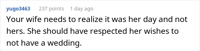 Woman Tries To Force Her "Wild Child" To Have A Classic Wedding, In Tears After Elopement Woman Tries To Force Her "Wild Child" To Have A Classic Wedding, In Tears After Elopement