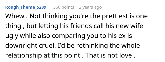 Newlywed Learns Husband Doesn’t Find Her Attractive After Eavesdropping On His Conversation Newlywed Learns Husband Doesn’t Find Her Attractive After Eavesdropping On His Conversation
