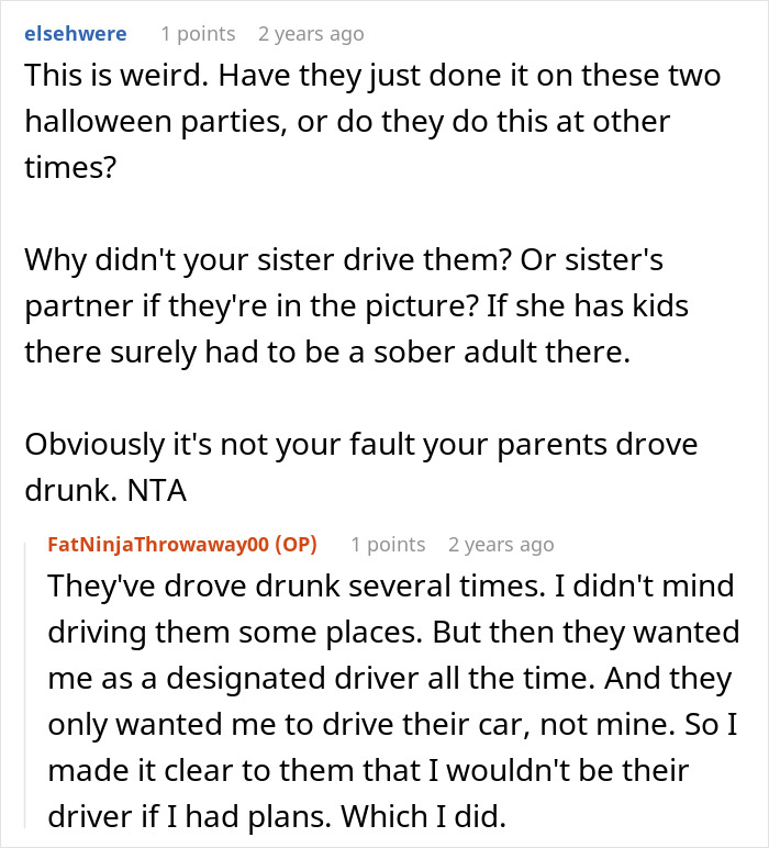 Parents Blame Their Own Irresponsibility On Son After He Refuses To Be Their Designated Driver