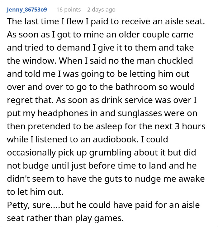 Passenger Endures Nightmare Flight, Gives Entitled Family A Taste Of Their Own Medicine Passenger Endures Nightmare Flight, Gives Entitled Family A Taste Of Their Own Medicine