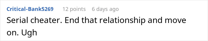 Woman Ends Up Single After She Drunkenly Brags About Being A Serial Cheater To Her Own Boyfriend Woman Ends Up Single After She Drunkenly Brags About Being A Serial Cheater To Her Own Boyfriend