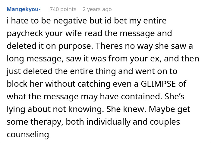 Man&rsquo;s World Turns Upside Down 5 Years After Wife Deleted A Text He Got From His Pregnant Ex