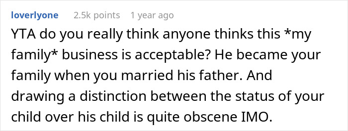 Story Takes A Wholesome Turn After Woman Gets Brutal Reality Check About Her Stepson