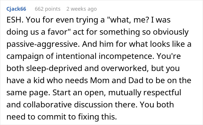 Man Faces The Consequences Of His Weaponized Incompetence He Used Against His Postpartum Wife Man Faces The Consequences Of His Weaponized Incompetence He Used Against His Postpartum Wife