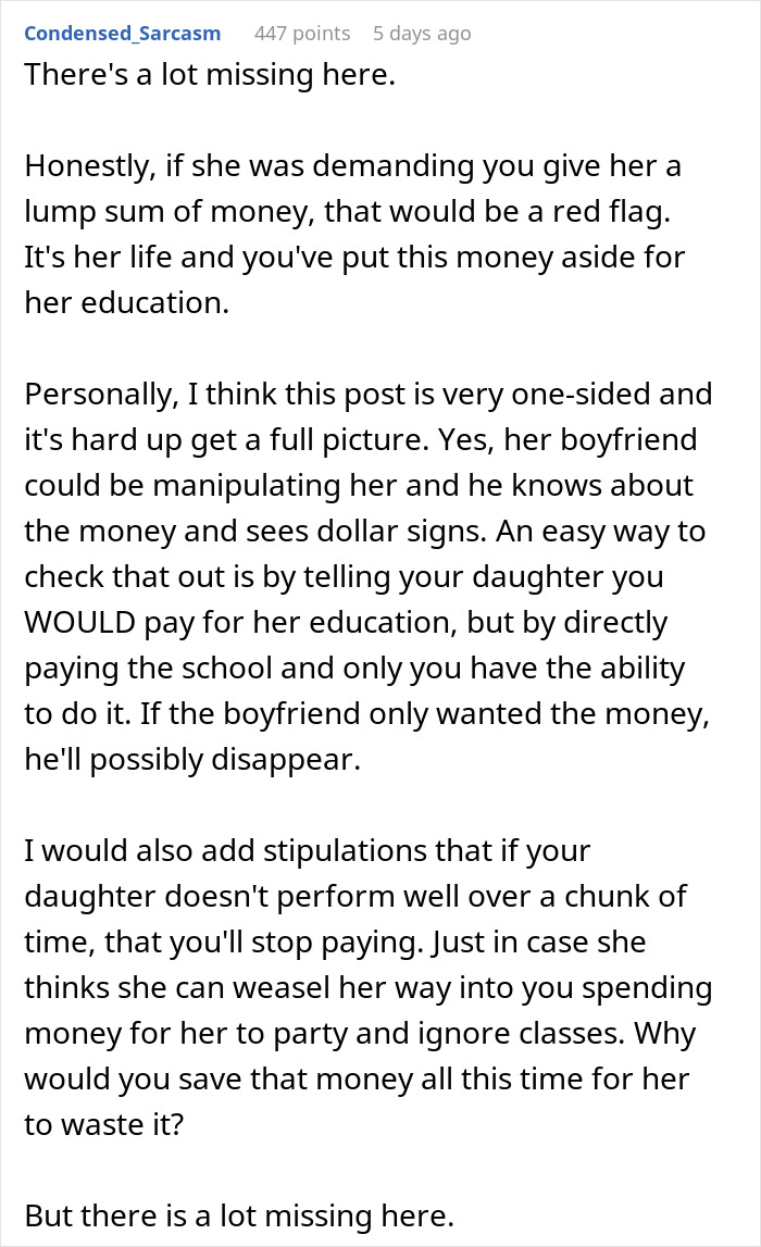 Daughter Threatens To Go No-Contact With Mom, Is Shocked When Her College Fund Disappears 