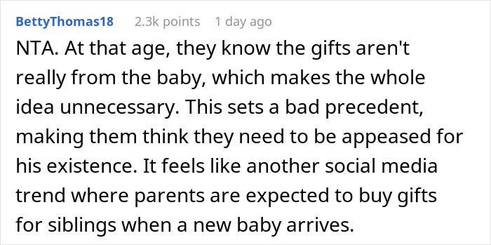 "They Weren't Excited": Woman Refuses To Give Stepdaughters Expensive Gifts "They Weren't Excited": Woman Refuses To Give Stepdaughters Expensive Gifts